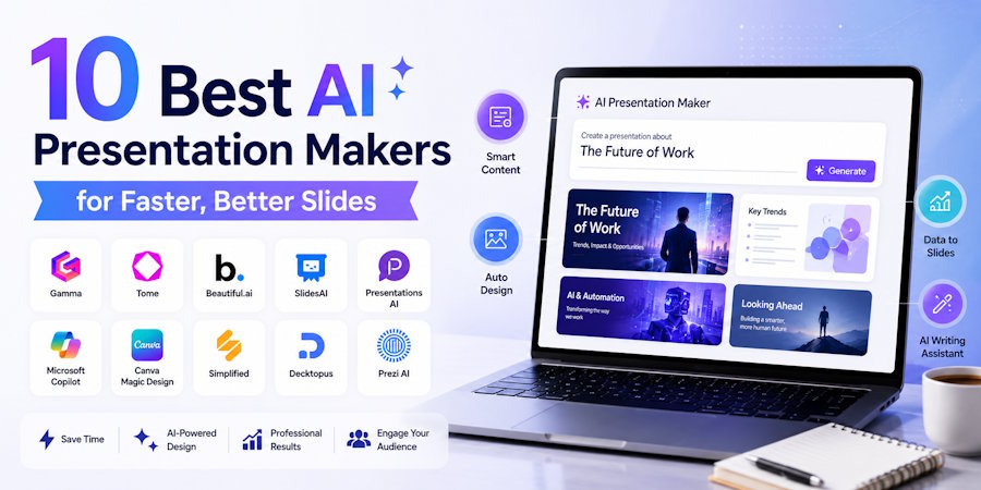 10 Best AI Presentation Makers for Faster, Better Slides