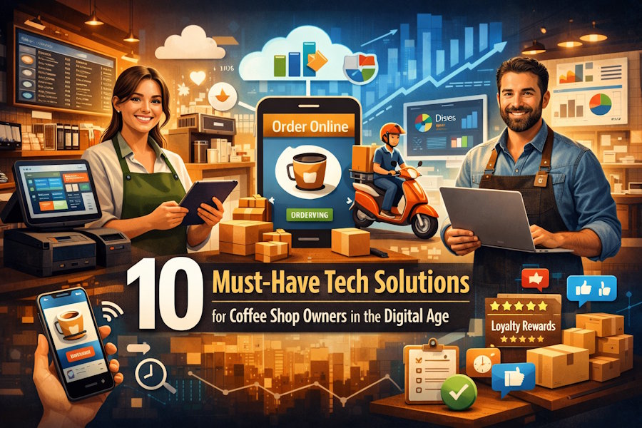 10 Must-Have Tech Solutions for Coffee Shop Owners in the Digital Age