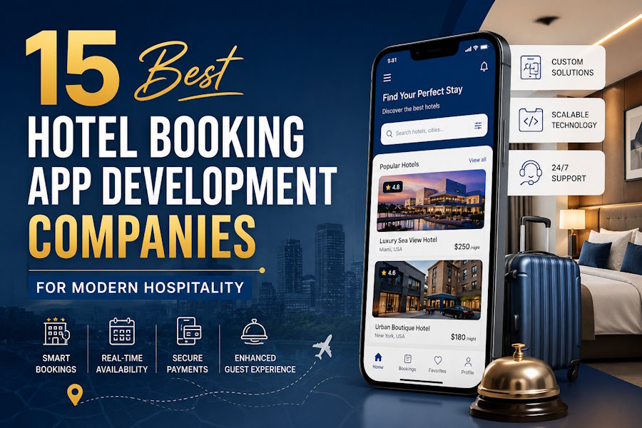 15 Best Hotel Booking App Development Companies for Modern Hospitality