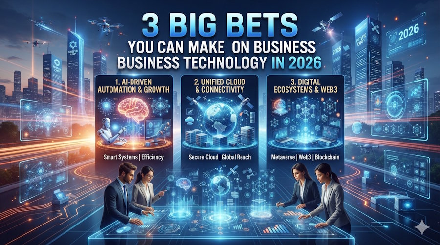 3 Big Bets You Can Make on Business Technology in 2026