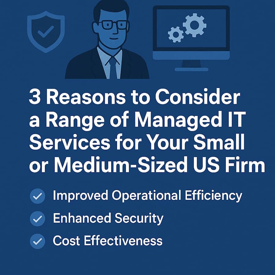 3 Reasons to Consider a Range of Managed IT Services for Your Small or Medium-Sized US Firm