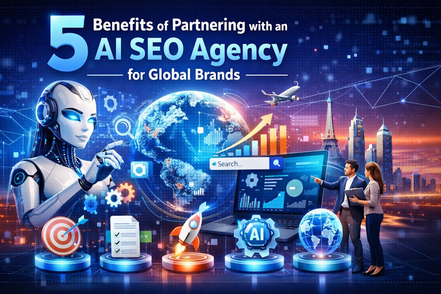 5 Benefits of Partnering with an AI SEO Agency for Global Brands