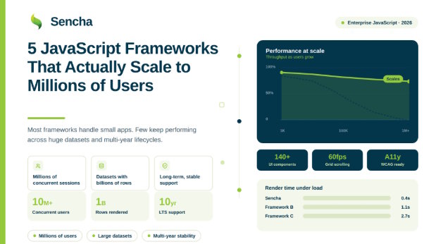 5 JavaScript Frameworks That Actually Scale to Millions of Users