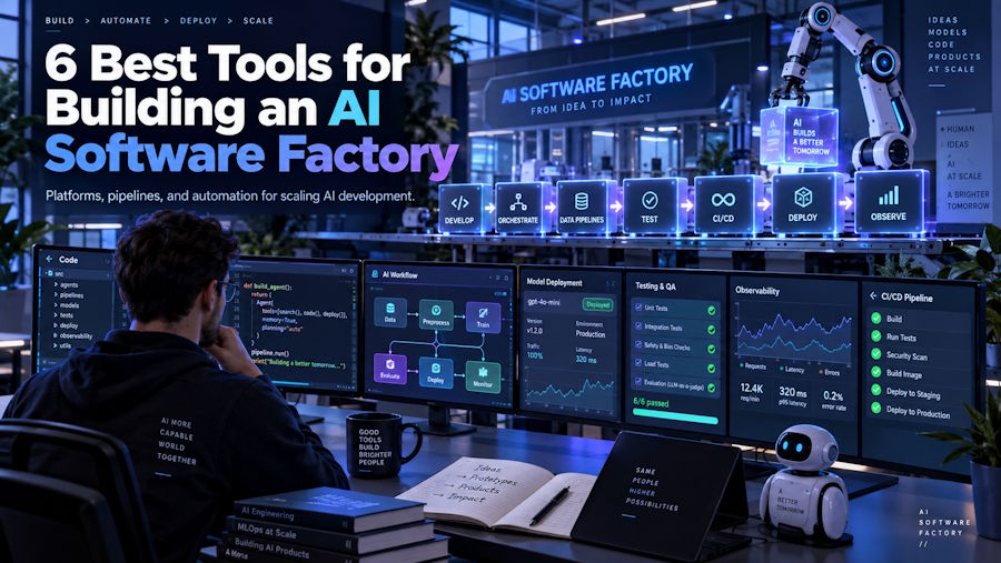 6 Best Tools for Building an AI Software Factory