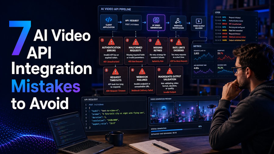 7 AI Video API Integration Mistakes to Avoid
