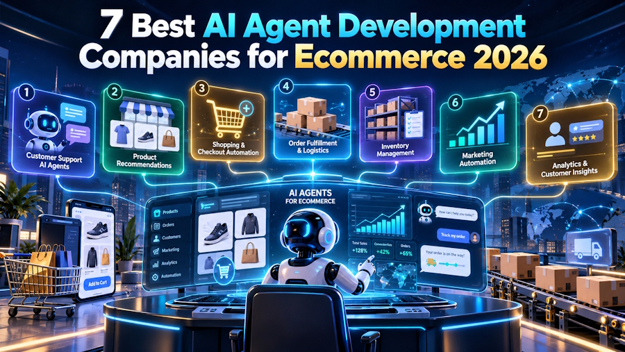 7 Best AI Agent Development Companies for Ecommerce 2026