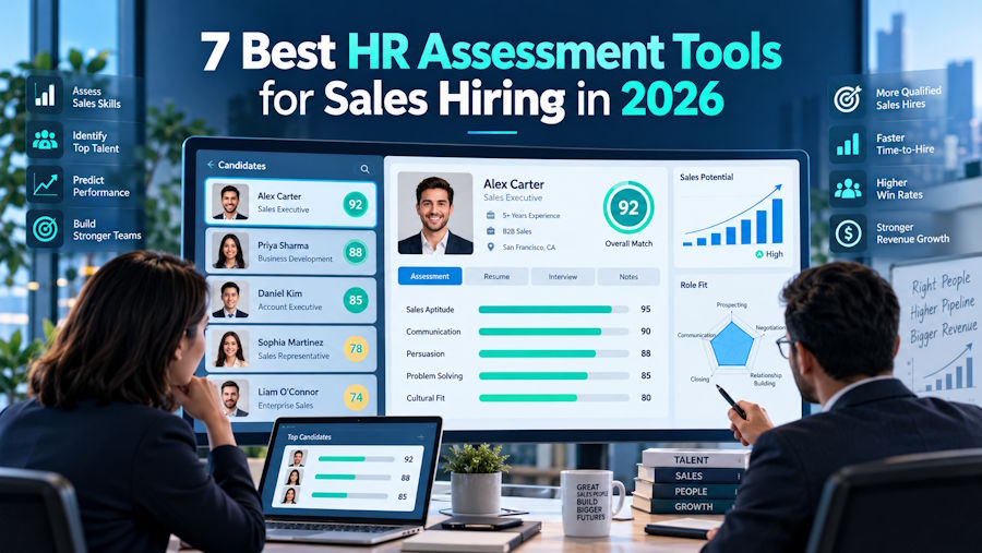 7 Best HR Assessment Tools for Sales Hiring in 2026