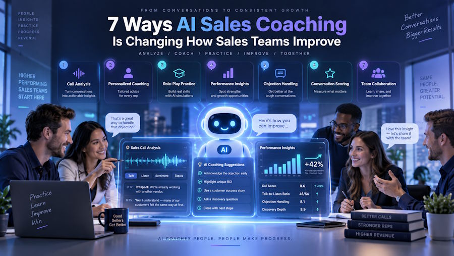 7 Ways AI Sales Coaching Is Changing How Sales Teams Improve