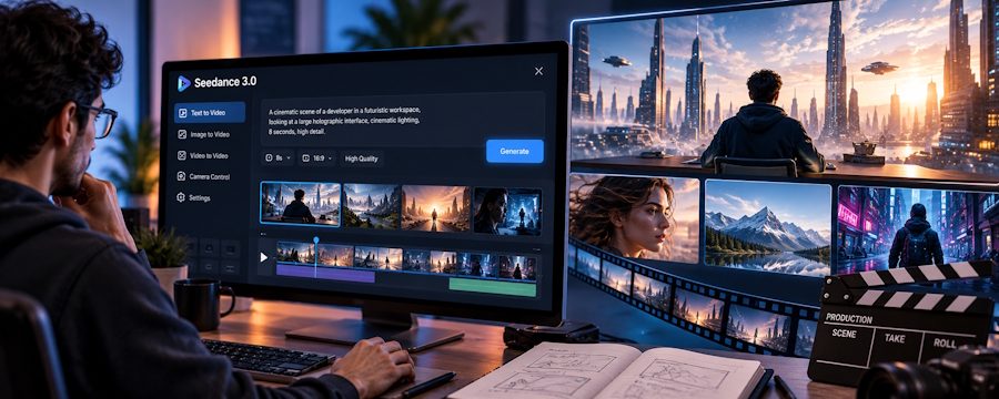 A Developer's Product Film: Directing Scenes with Seedance 3.0 AI Video Generator