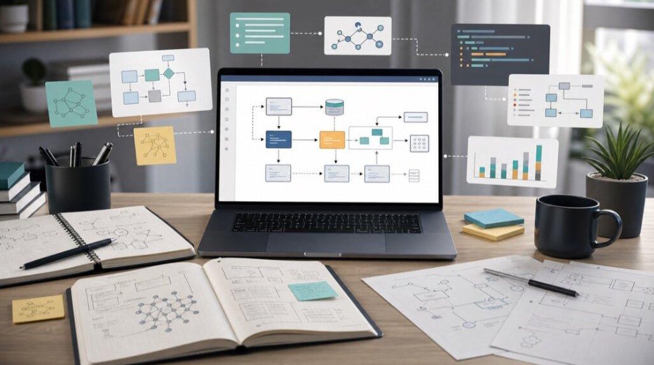 A Developer's Workflow for Turning Research Notes into Useful Technical Diagrams