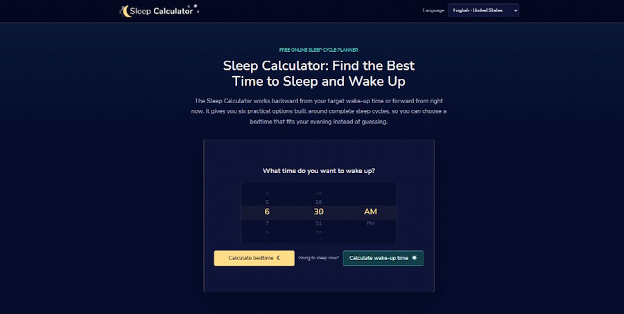 A Personal Deep Dive Into Sleep Cycles: An Honest Review of SleepCalculator.io
