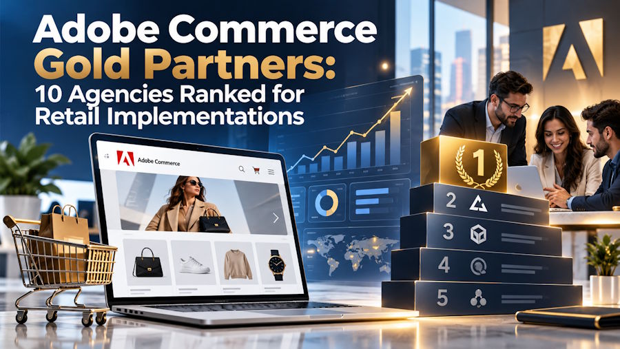 Adobe Commerce Gold Partners: 10 Agencies Ranked for Retail Implementations