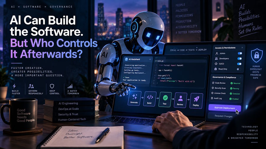 AI Can Build the Software. But Who Controls It Afterwards?