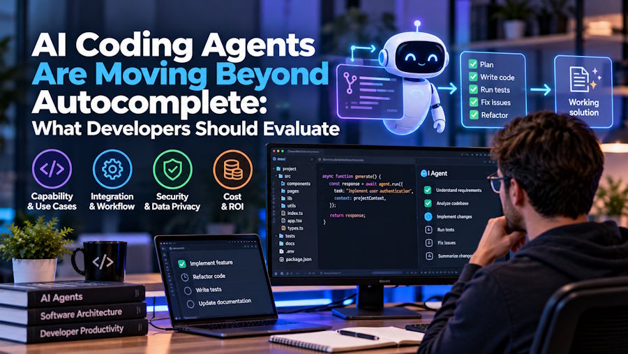 AI Coding Agents Are Moving Beyond Autocomplete: What Developers Should Evaluate