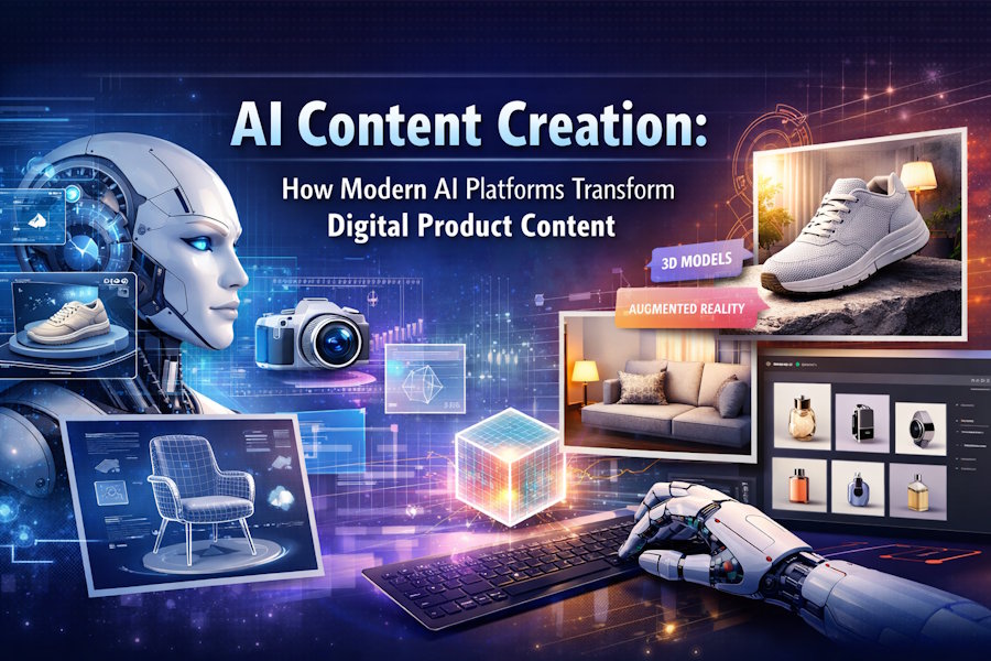 AI Content Creation: How Modern AI Platforms Transform Digital Product Content