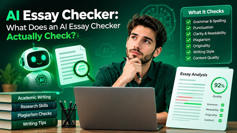 AI Essay Checker: What Does It Actually Check?