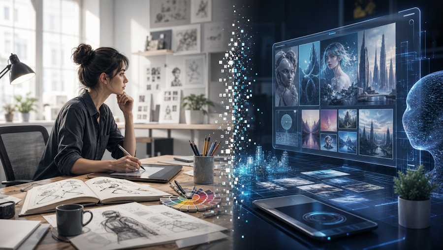 AI-Generated Visuals or Human Designers: What’s the Smarter Choice in 2026?