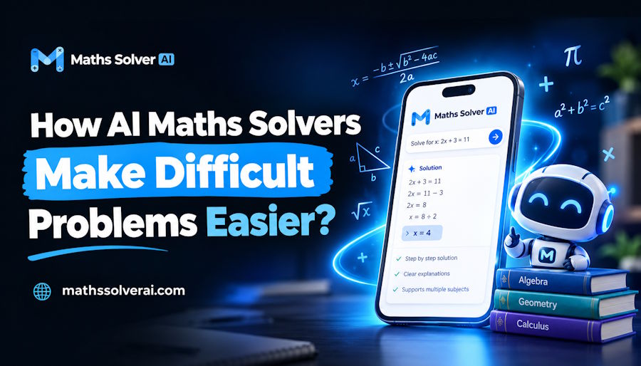 How AI Maths Solvers Make Difficult Problems Easier?
