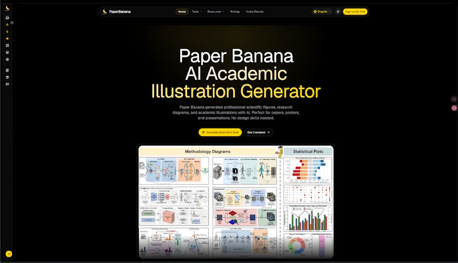AI Scientific Illustration: From Research Text to Editable SVG