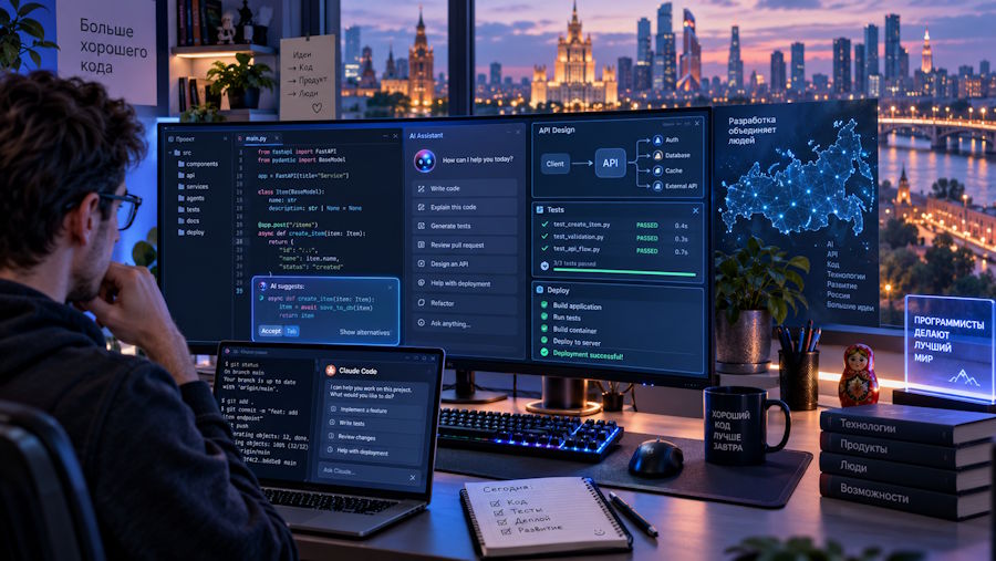 AI Tools in Russia: How Coding Assistants, APIs, and Claude Code Are Changing Software Development