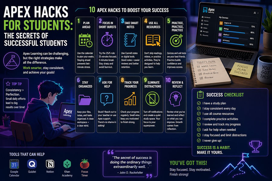 Apex Hacks for Students: The Secrets of Successful Students
