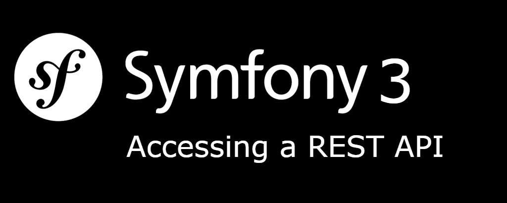 How to access a rest api in Symfony 3