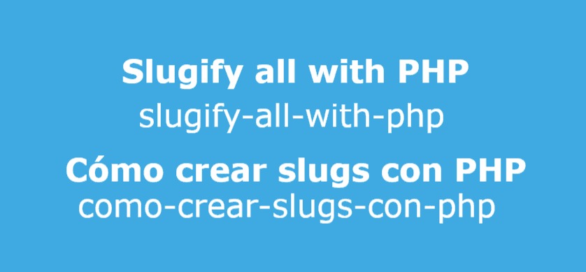 Creating Url Slugs Properly In Php Including Transliteration For Utf 8 Our Code World