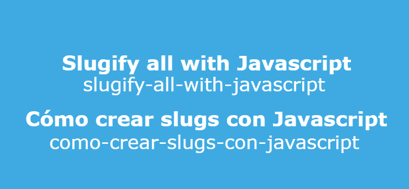 Creating Url Slugs Properly In Javascript Including Transliteration For Utf 8 Our Code World