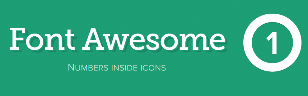 How To Use Numbers On Icons With Fontawesome Our Code World