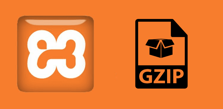How to enable gzip compression in Xampp Server