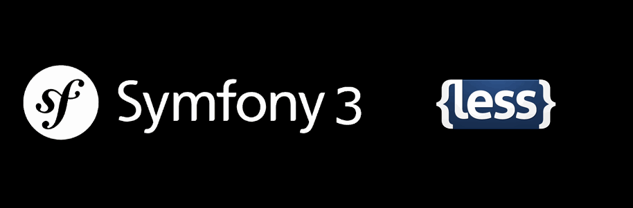 How to compile LESS using plain PHP in Symfony 3