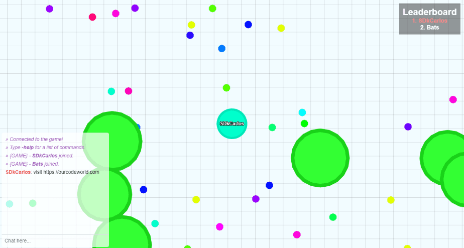 How to Make an Agario Server (with Command List) - Instructables