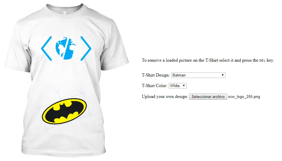 How To Create Your Own T Shirt Designer Using Fabric Js In Javascript Our Code World