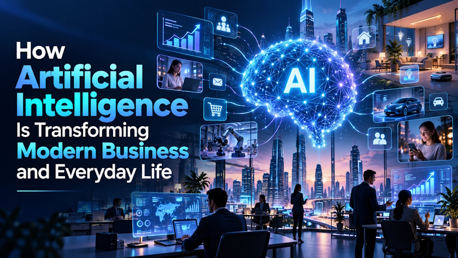 How Artificial Intelligence Is Transforming Modern Business and Everyday Life