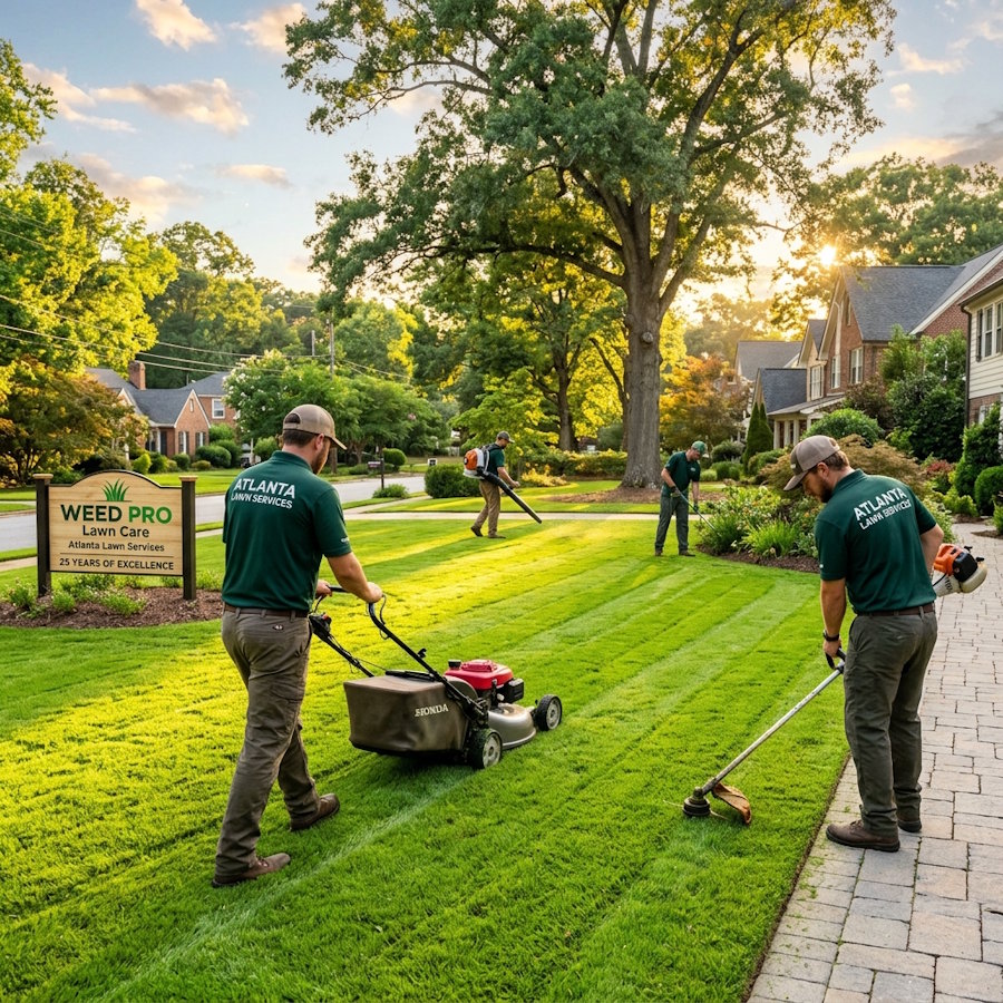 Atlanta Lawn Services: 25 Years of Lawns Atlanta Is Proud Of