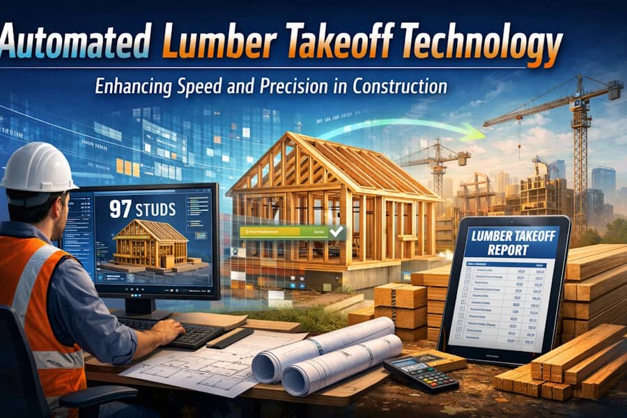 Automated Lumber Takeoff Technology Enhancing Speed and Precision in Construction