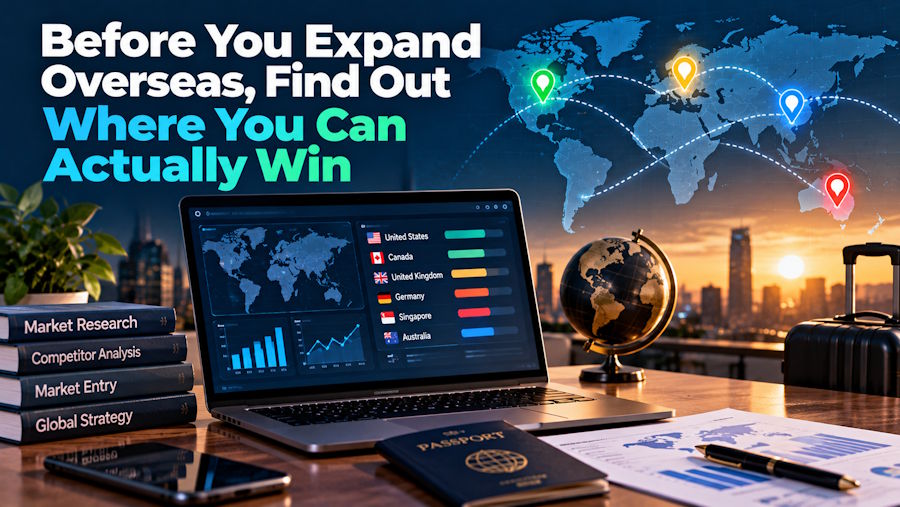 Before You Expand Overseas, Find Out Where You Can Actually Win
