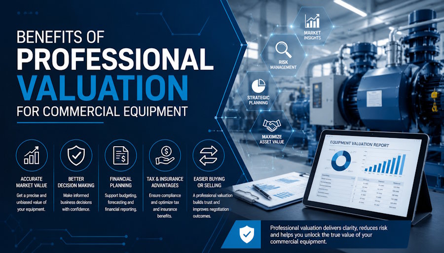 Benefits of Professional Valuation for Commercial Equipment