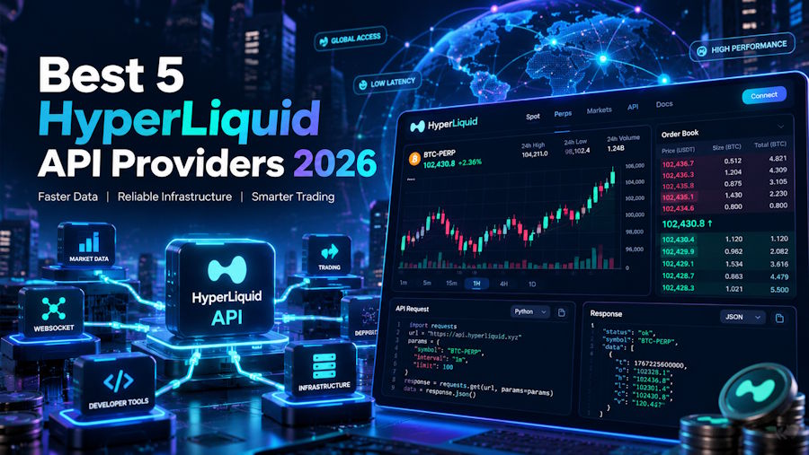 Best 5 HyperLiquid API Providers 2026