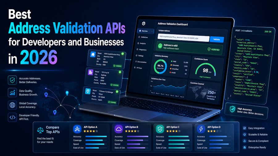 Best Address Validation APIs for Developers and Businesses in 2026