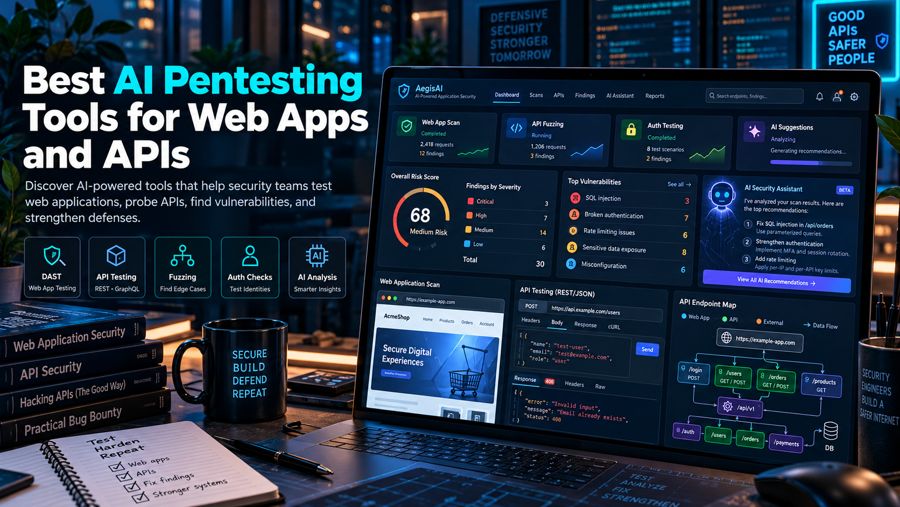 Best AI Pentesting Tools for Web Apps and APIs in 2026