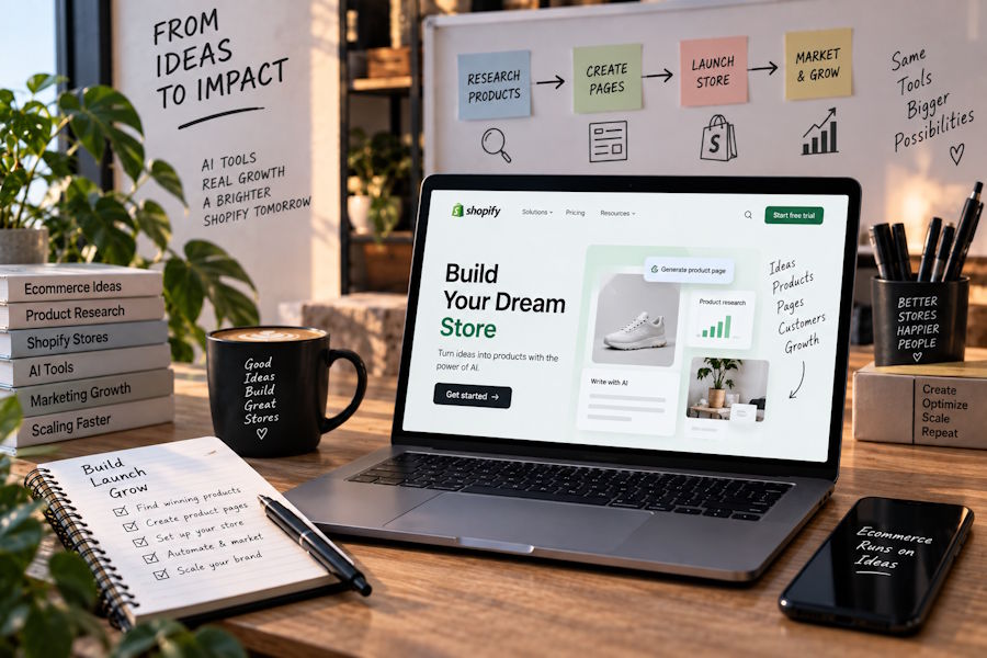 Best AI Tools for Shopify Product Research, Page Creation, and Store Growth in 2026
