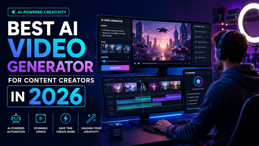 Best AI Video Generator for Content Creators in 2026