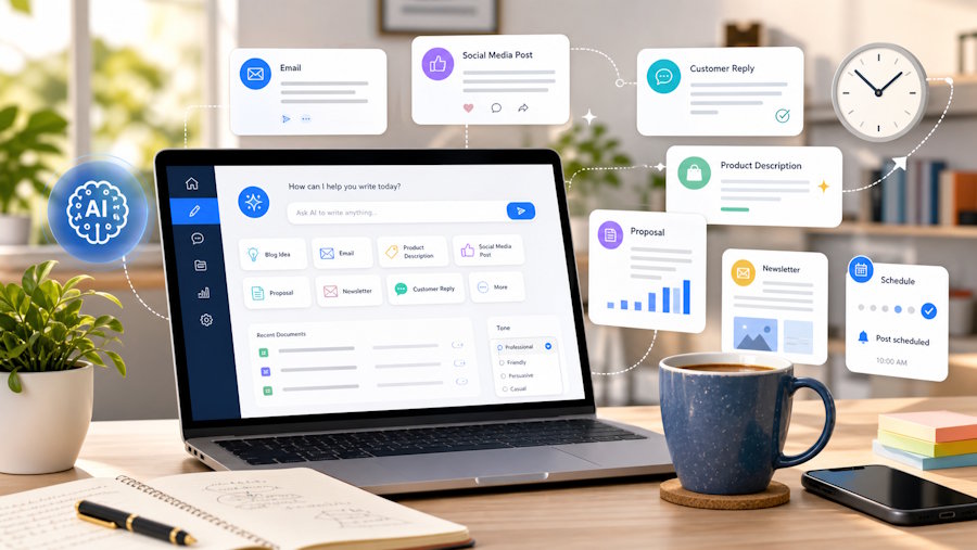 Best AI Writing Tools for Small Business Owners to Save Time and Communicate Smarter
