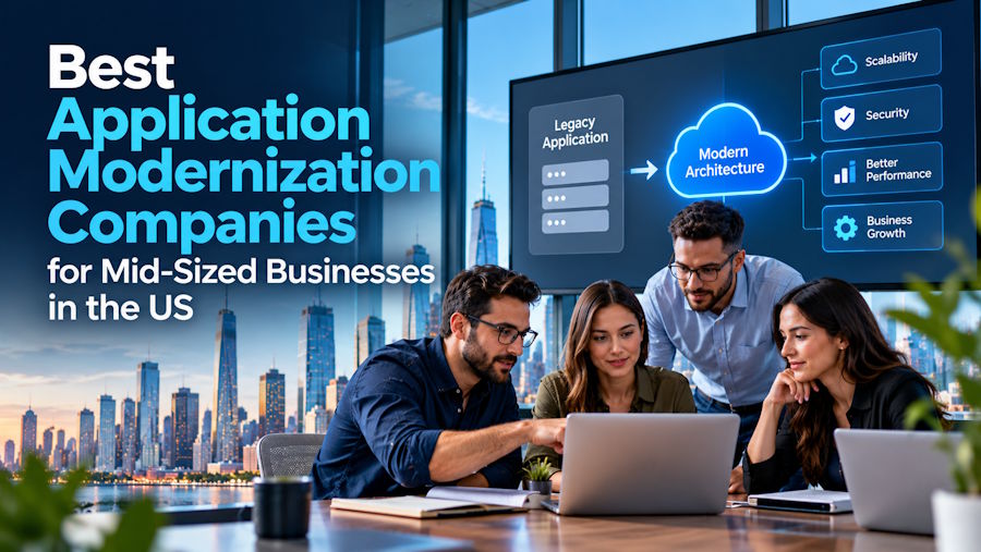 Best Application Modernization Companies for Mid-Sized Businesses in the US