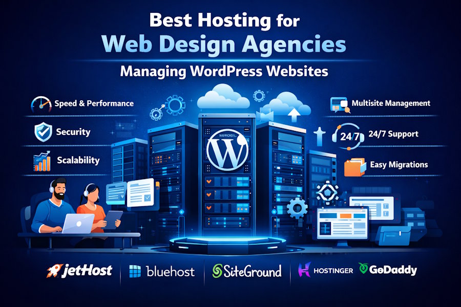 Best Hosting for Web Design Agencies Managing WordPress Websites