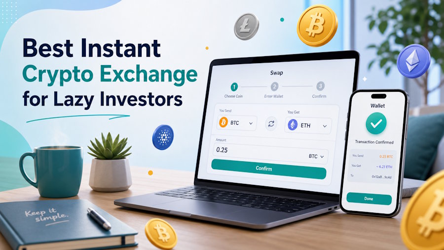 Best Instant Crypto Exchange for Lazy Investors