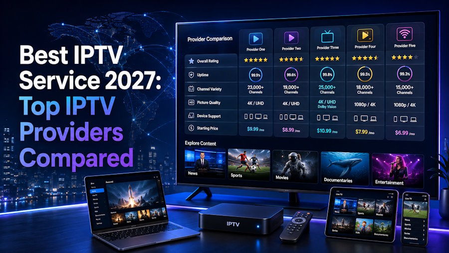 Best IPTV Service 2027: Top IPTV Providers Compared