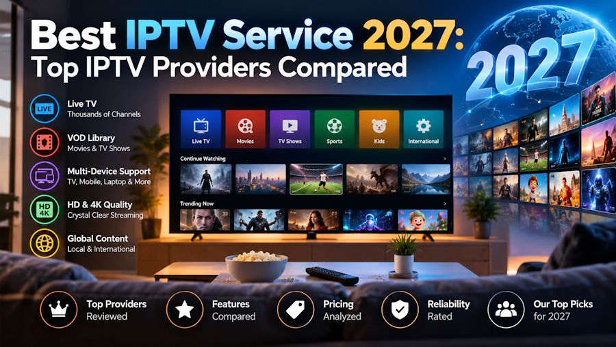Best IPTV Service 2027: Top IPTV Providers Compared