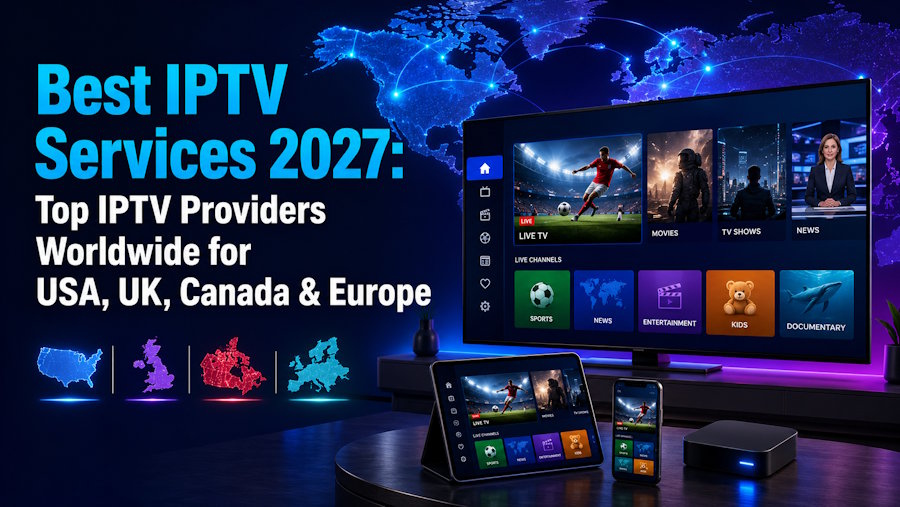 Best IPTV Services 2027: Top IPTV Providers Worldwide for USA, UK, Canada & Europe